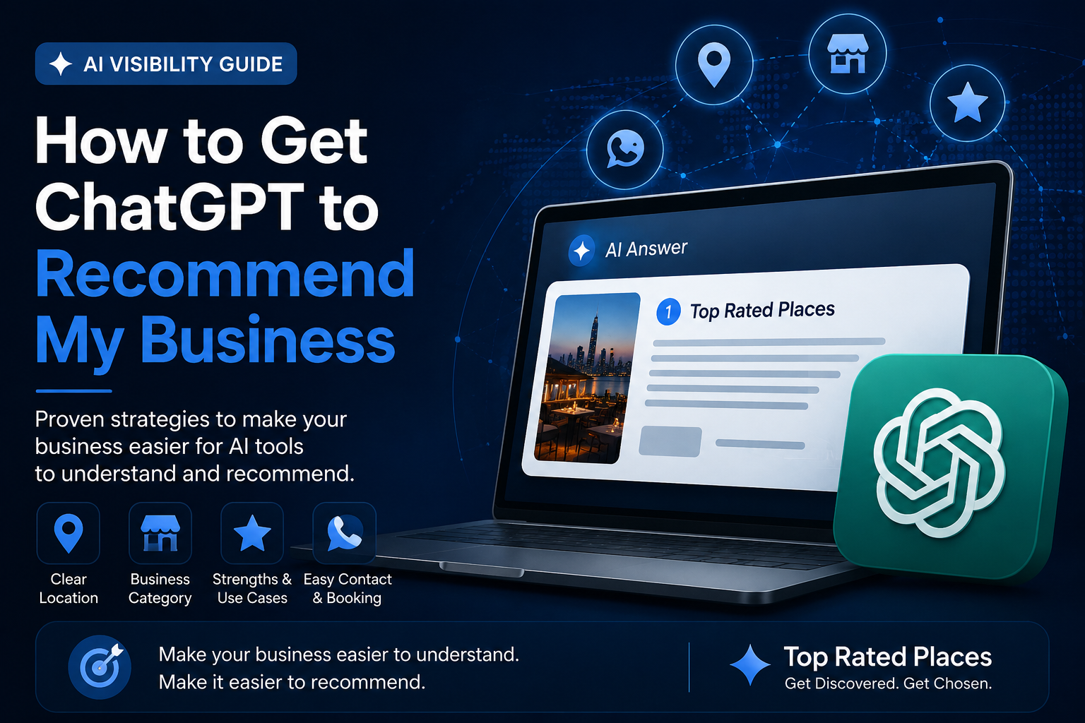 How to Get ChatGPT to Recommend My Business | AI Guide