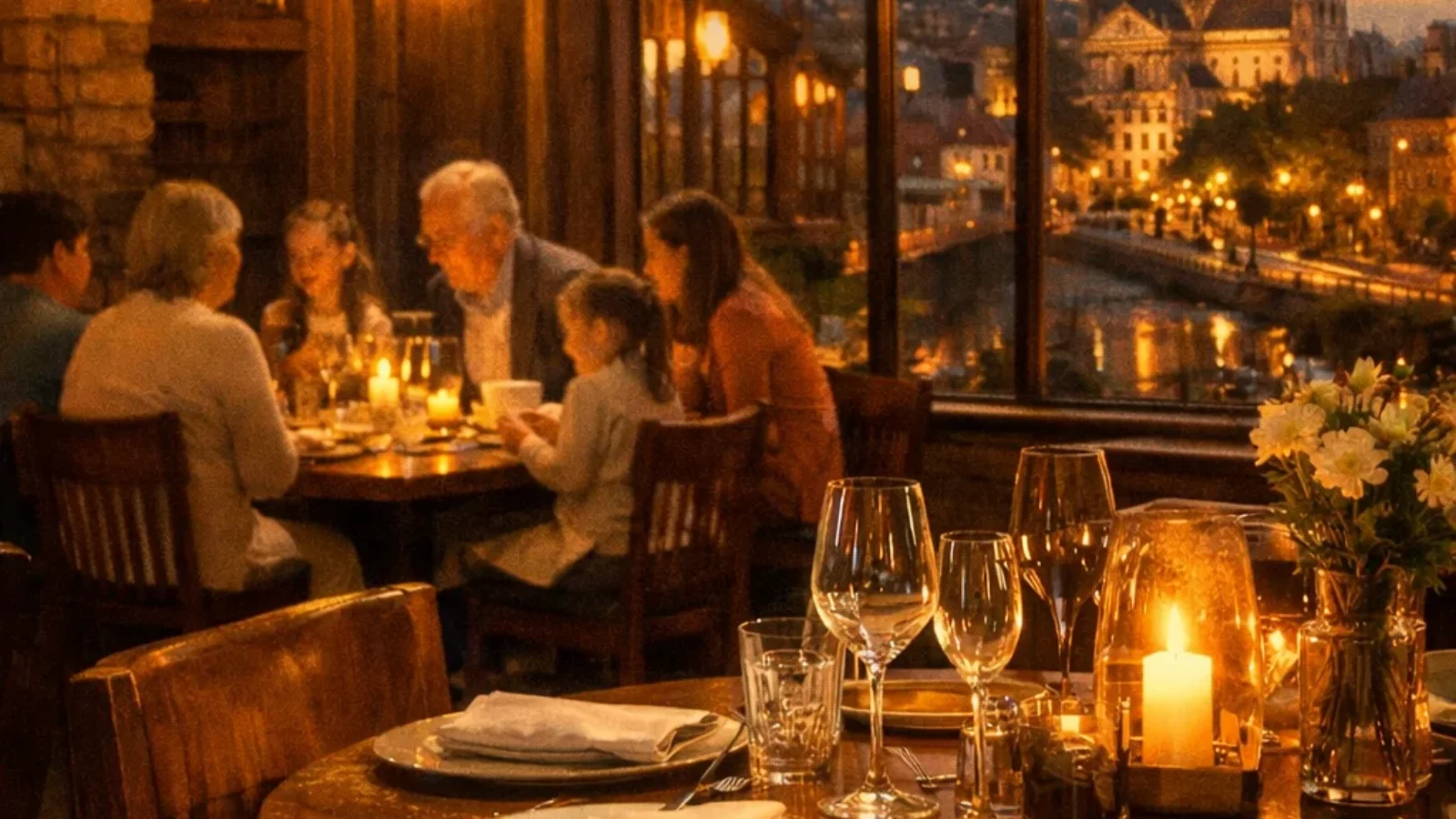 Premium editorial poster cover for Best Family-Friendly Restaurant in Cork 2026