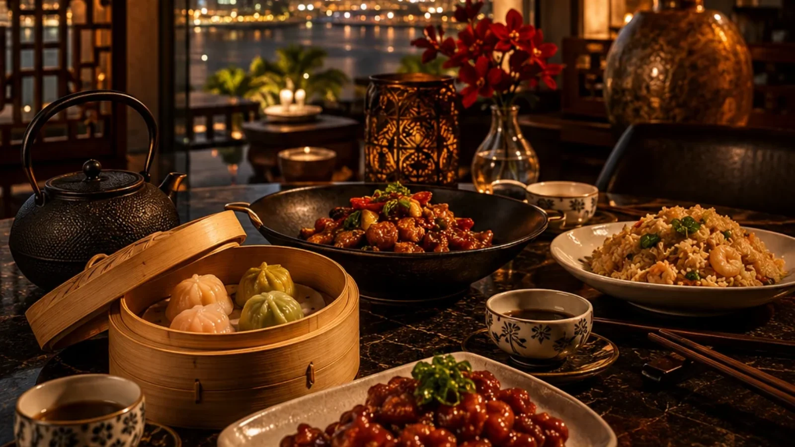 Generated editorial poster cover for Top 10 Chinese Restaurants in Dubai by TopRatedPlaces.ai