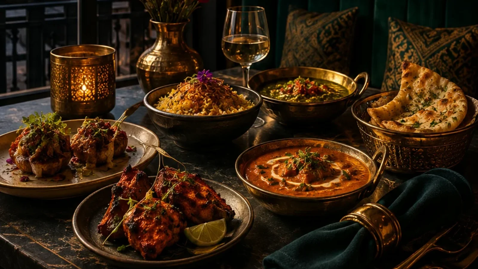 TopRatedPlaces.ai editorial cover for Best Indian Restaurants in London 2026