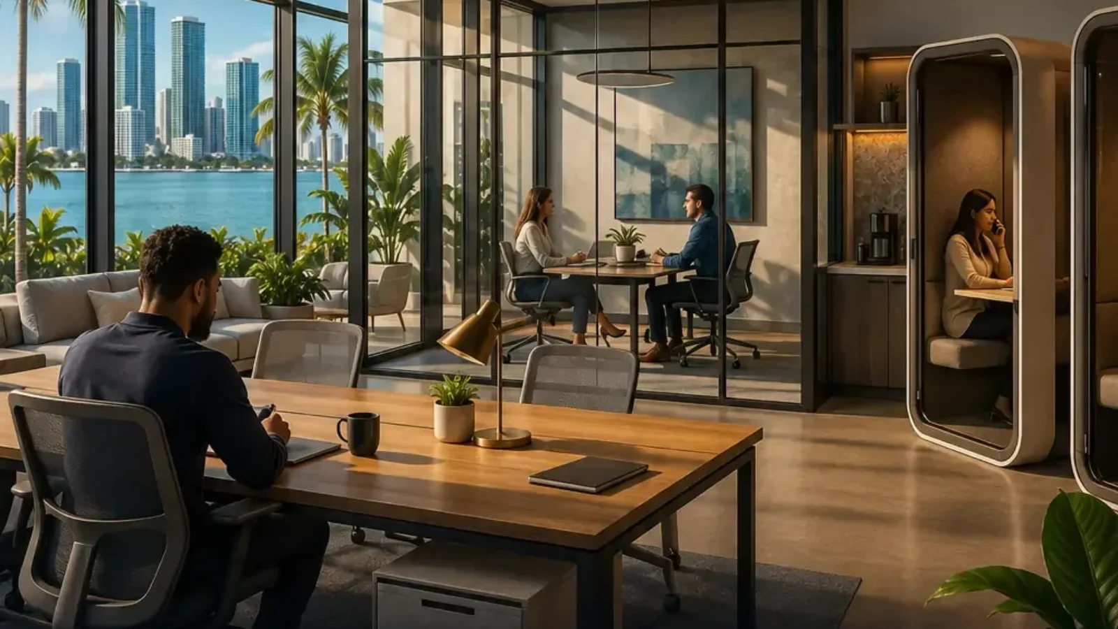 Editorial cover for Best Miami Coworking Spaces With Fast Wi-Fi