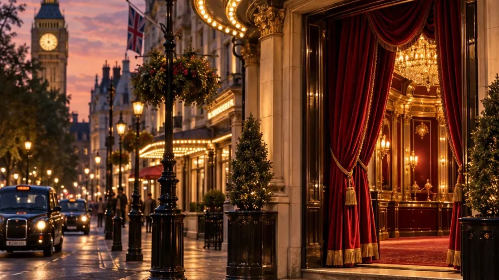 London West End theatre district and stage atmosphere for the Best London Theatres and Shows guide